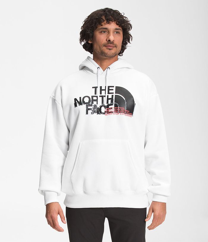 Sudadera Con Capucha The North Face Hombre Blancas Coordinates Pullover 35819SOAT